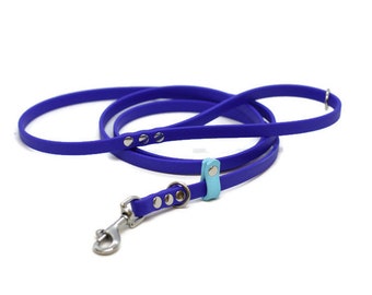 Biothane Leash or Slip Convertible  - Pick your color - 1/2 wide Heavy Weight