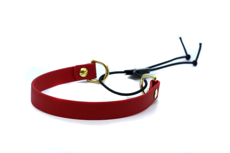 Biothane 3/4 Width Bungee Strap for E Collar BRASS Etsy
