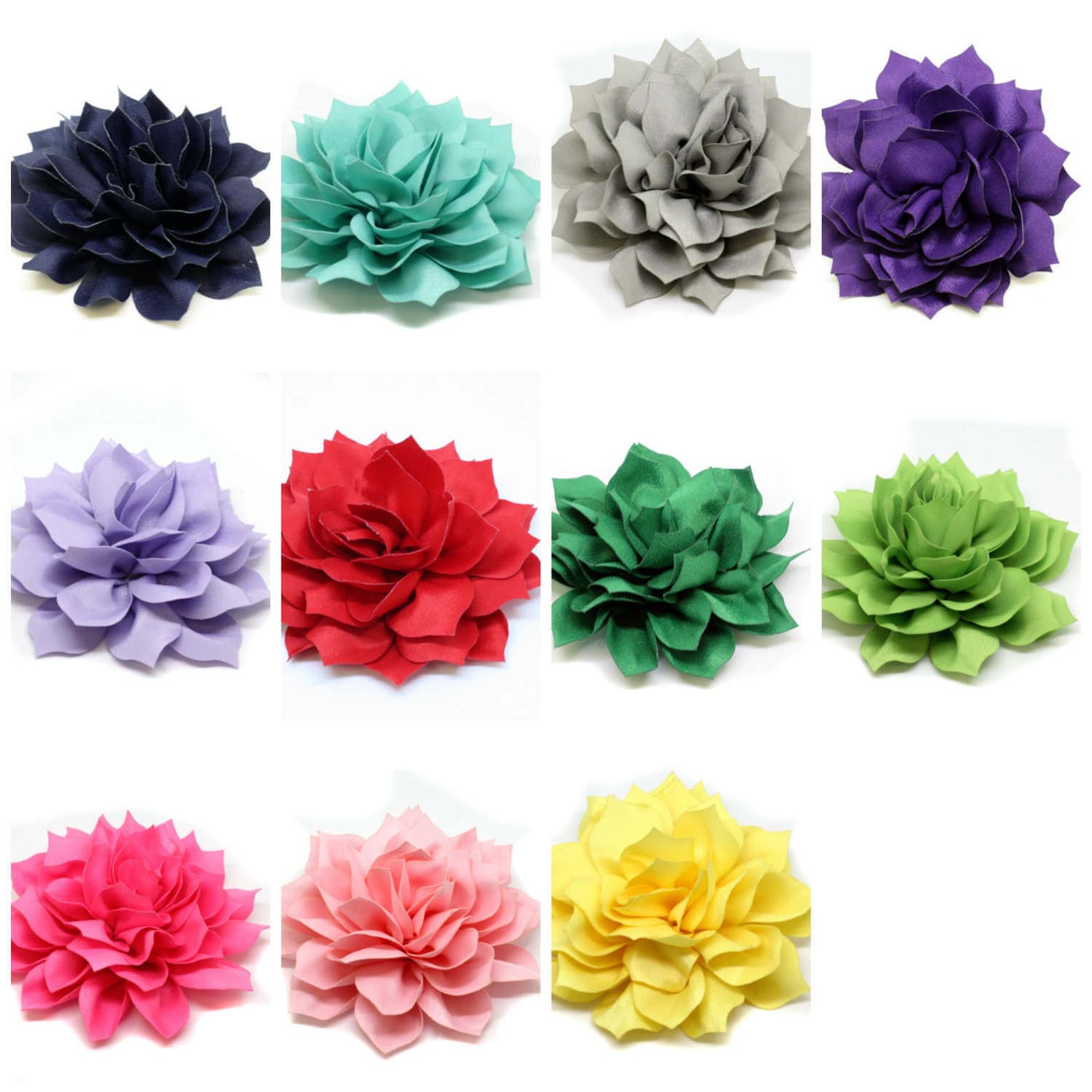 Large Collar Flower for Dog Collar Attaches With Hook-and-loop Fastener ...