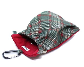 The Pocket 2.0 - Treat and Training Pouch - Plaid - Large Size