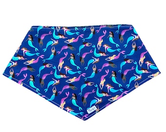 Dog Bandana Tie On - Mermaid