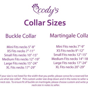 Wide 1 1/2 inch Adjustable Buckle or Martingale Dog Collar in Purple Bits image 4