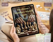 Abundance Mindset Guide E Book and Printable Money Affirmation Cards | 64 Pages Workbook | Shadow Work,EFT,Manifestation,Money Mindset Tools