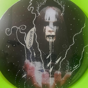 Joey Jordison, Joey Jordison Art, Slipknot, Slipknot Art, Wall Decor, Vinyl Art, Epoxy, Goth, Goth Art, Metal, Heavy Metal Art