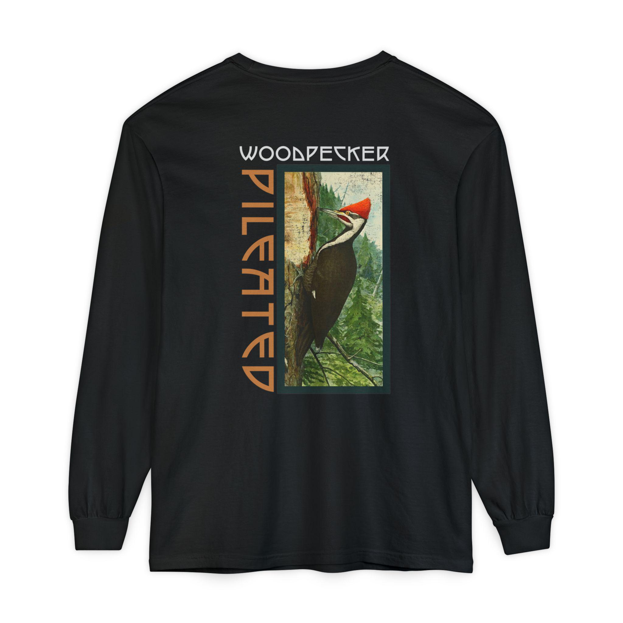 Pileated Woodpecker Long Sleeve