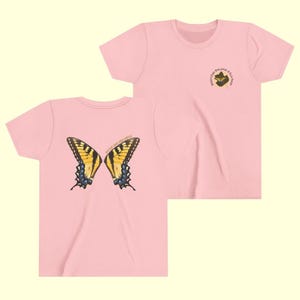 Camiseta "Niños por la Ecología" / Alas de cola de golondrina tigre oriental