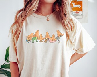 Comfort Color Shirt, Toys Crossing Shirts, Toy Story Shirt, Retro Disney Toy Story T-shirt, Toy Story Character Tee, Disney Family Trip Tees