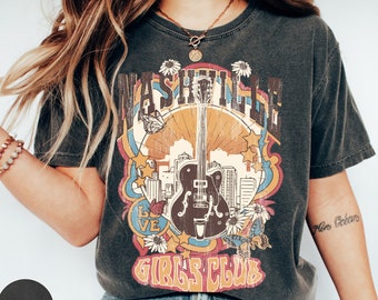 Comfort Colors Tennessee Western Shirt, Country Music Shirt, Vintage Nashville T-Shirt