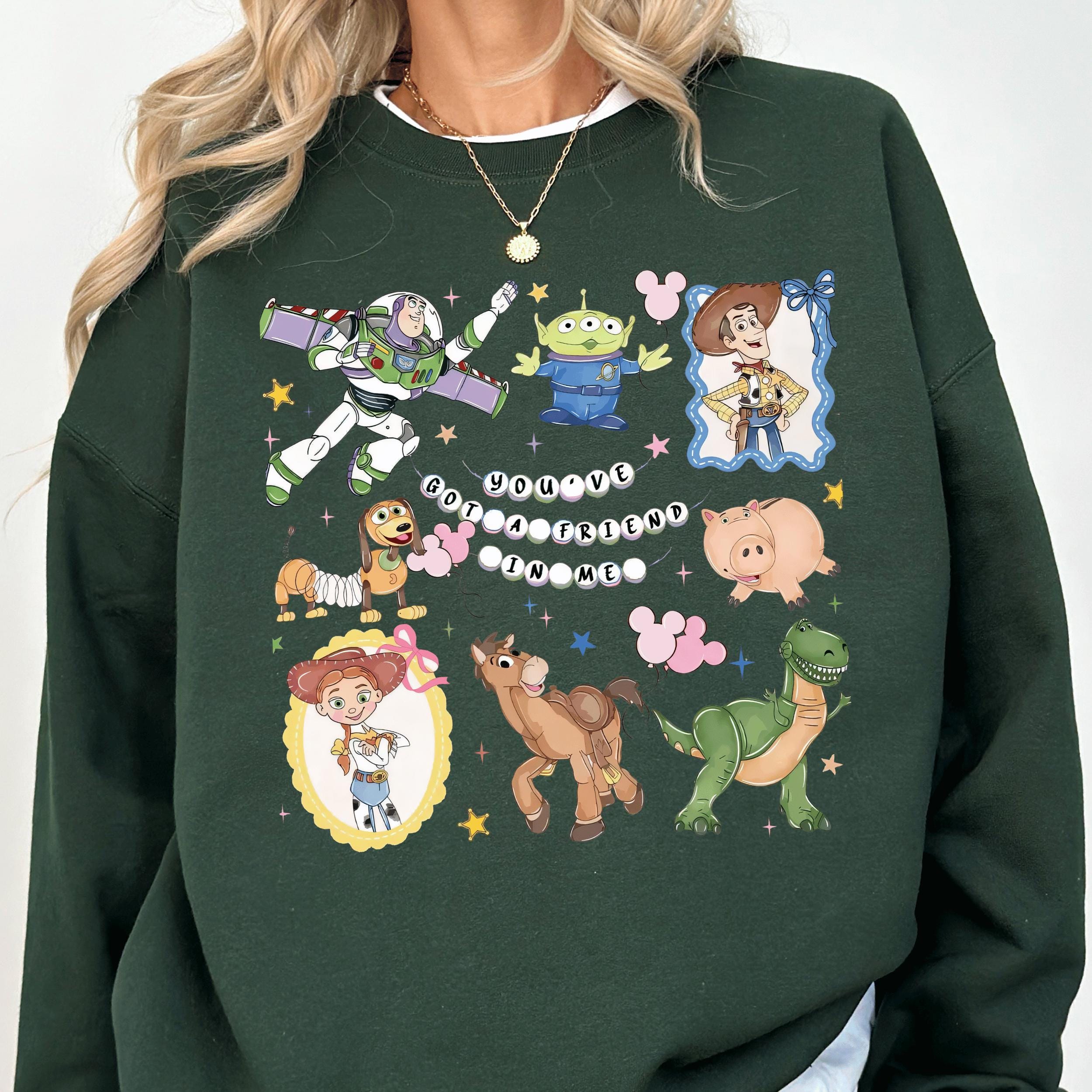 Toy Story Crew Neck Sweatshirt - Etsy