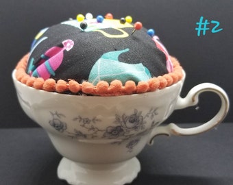 Tea Cup Pincushion