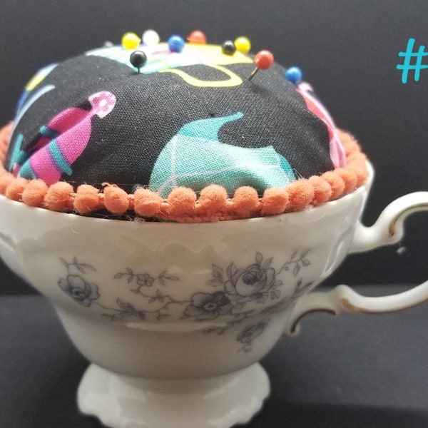 Tea Cup Pincushion