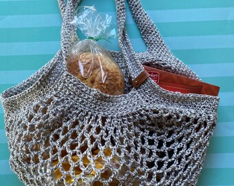 Crochet French Market Bag Small