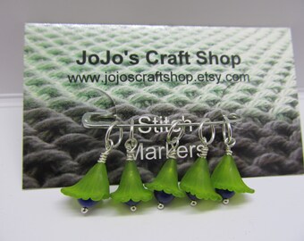 Flower Stitch Marker Set