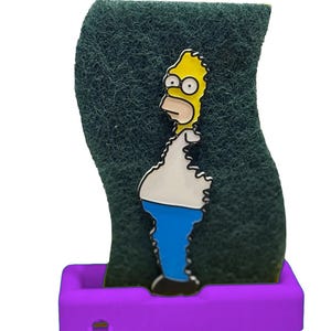 Homer Simpson Meme Sponge Holder: Quirky Kitchen Accessory
