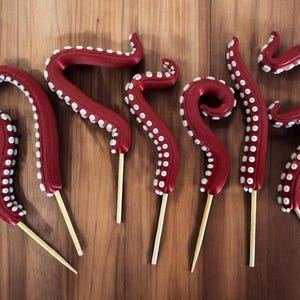 Plantacles Tentacle Decor: Glow in the Dark Sea Monster (Small & Large)