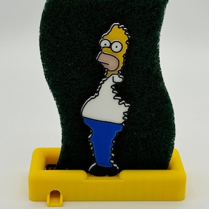 Homer Simpson Meme Sponge Holder: Quirky Kitchen Accessory