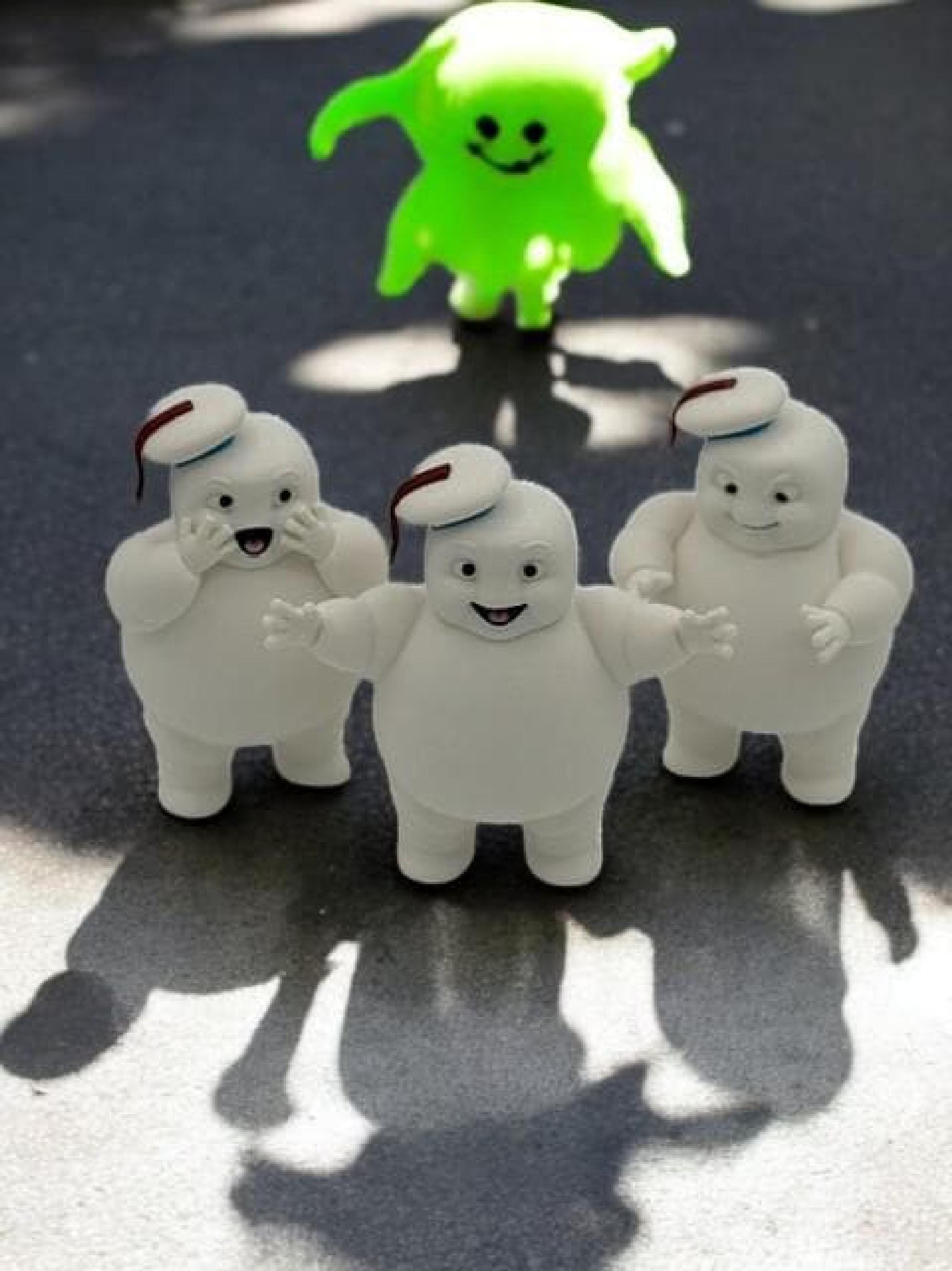 ミニマシュマロマン　Ghostbusters Mini-Pufts 3体セット Amazon.com: Ghostbusters Plasma Series Mini-Pufts 3.5-Inch Movie