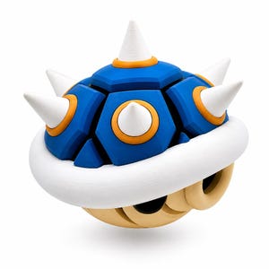 Kolekcjonerska skorupa inspirowana Mario Kart | Replika skorupy do gier | Dekoracja biurka drukowana w 3D | Prezent dla gracza | Inspiracja grami wideo | Dekoracja dla nerdów