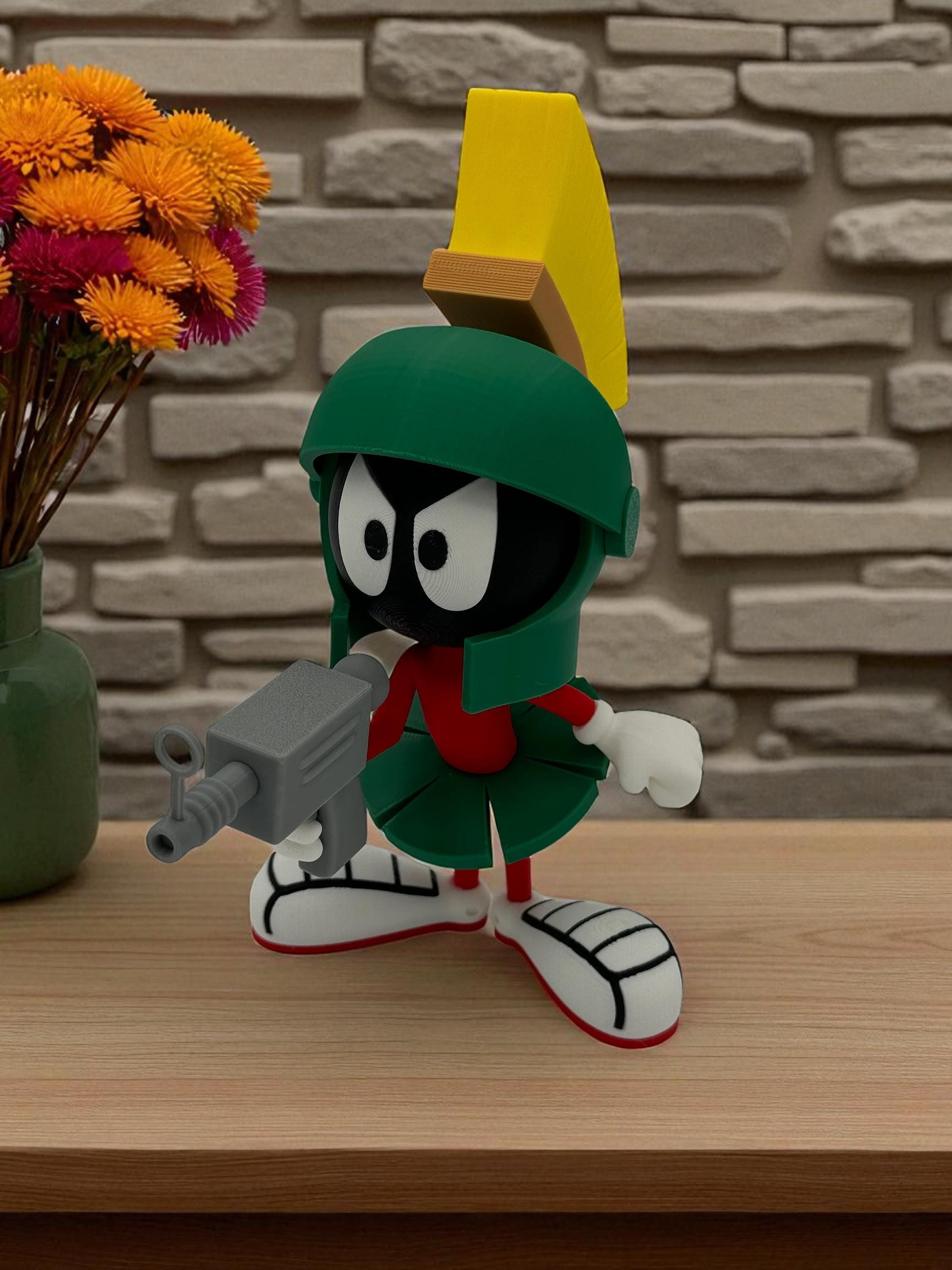 その他 MEDICOM TOY - 2set MARVIN THE MARTIAN 100% &amp; 400% Be@rbrick Marvin the Martian 100% & 400% Collectible Figure