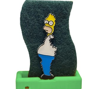Homer Simpson Meme Sponge Holder: Quirky Kitchen Accessory