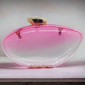 New Trendy Luxury Fuchsia Pink Clutch Bag | Fuchsia Evening Clutch | prom Clutch | Wedding Clutch Bag | Bridesmaid Clutch | Pink Evening Bag