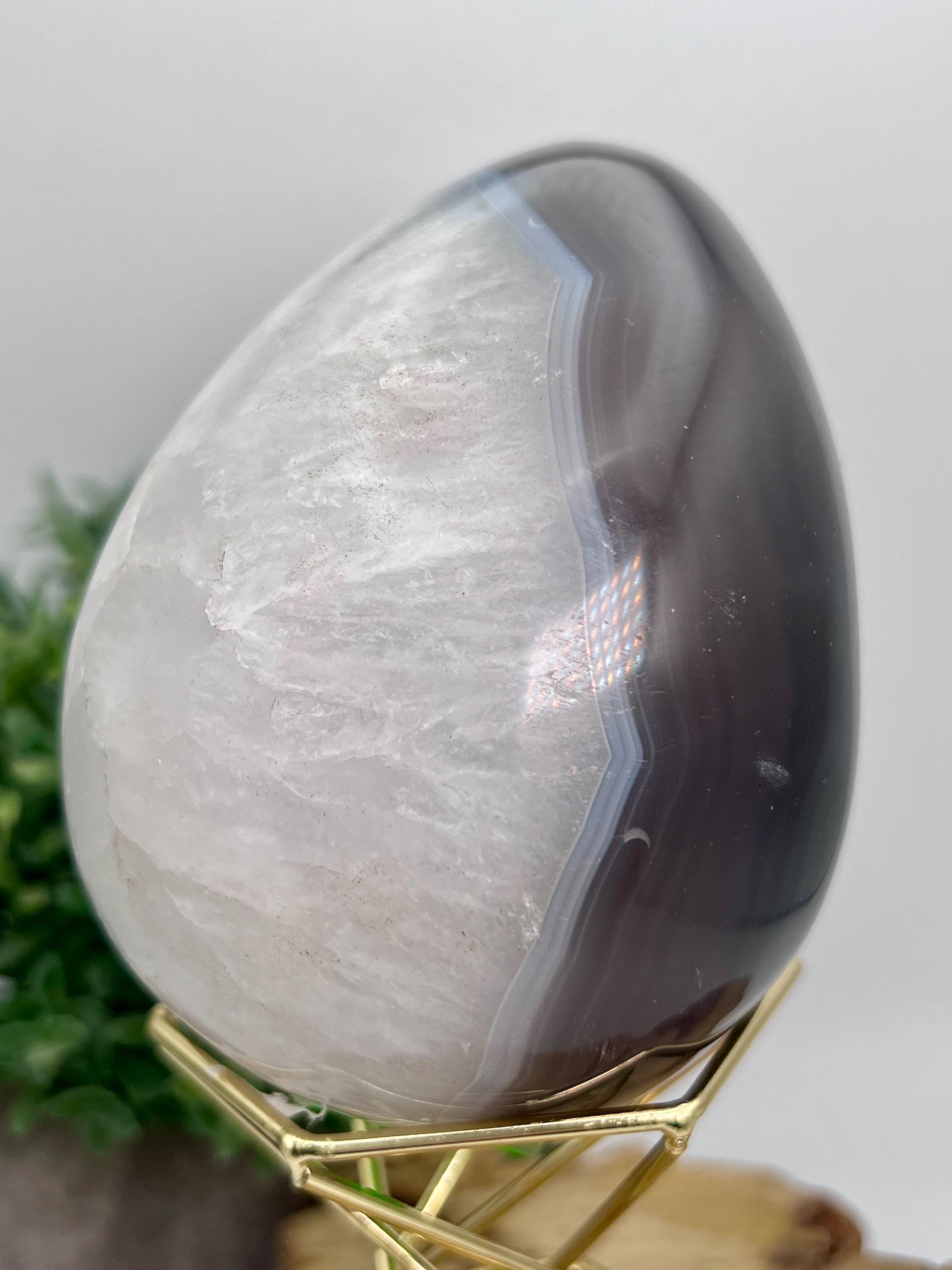 Blue Onyx Egg - Etsy
