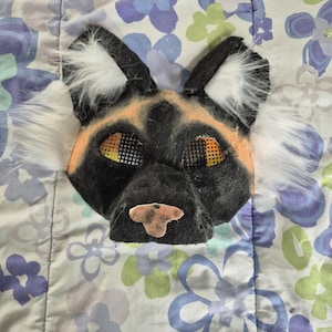 African Wild Dog Therian Mask