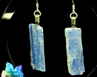 Kyanite earrings. Handmade in Colorado - 25-364