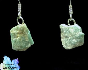 Amazonite Earrings - Handmade in Colorado - 25-373