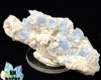 Blue Fluorite Specimen From Blanchard Mine, New Mexico - 25-380