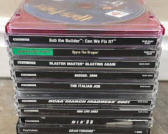 VARIOUS PS1 GAMES!