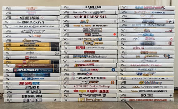 VARIOUS Nintendo Wii / Wii U Games