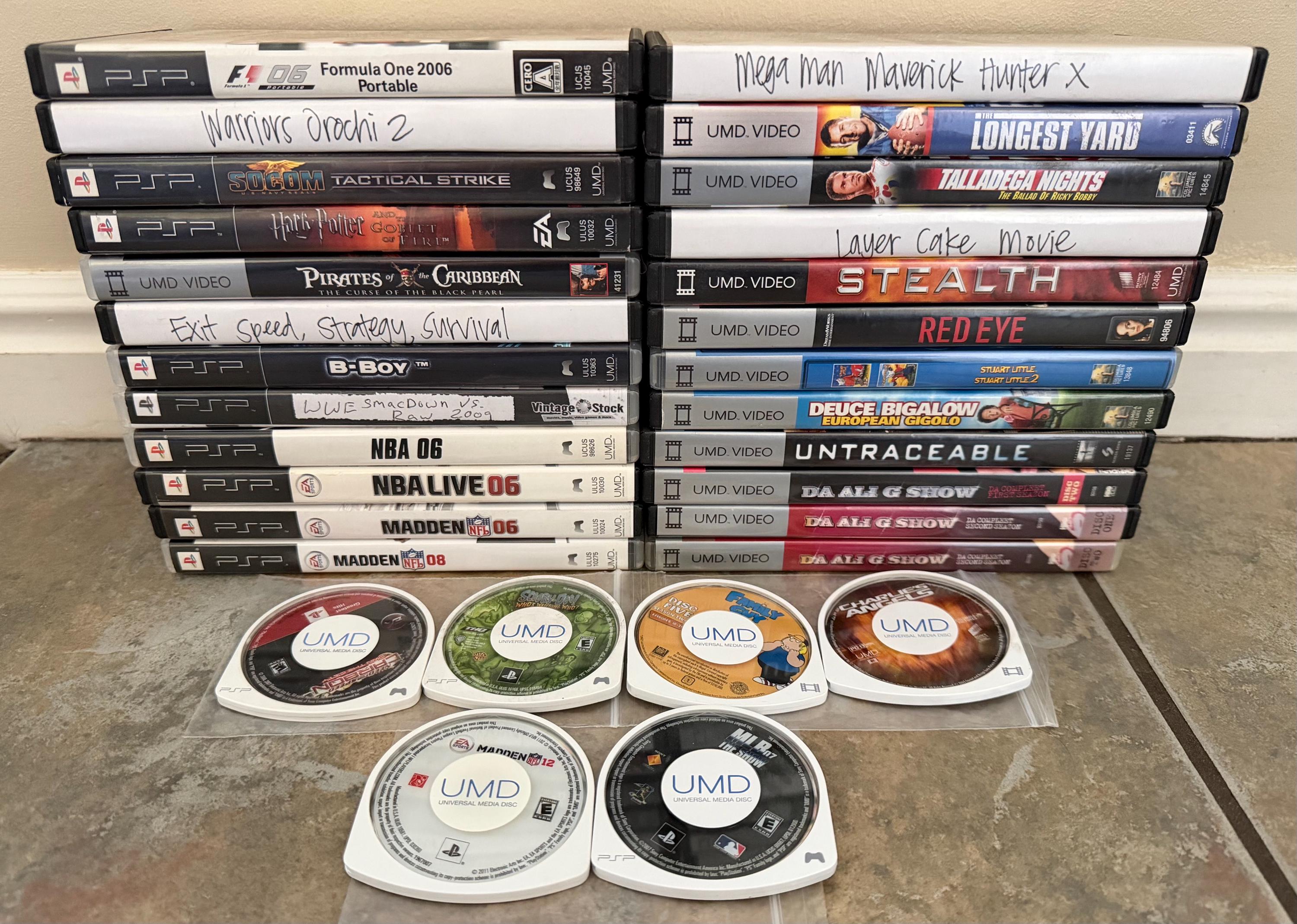 VARIOUS PSP Games & Movies - Etsy