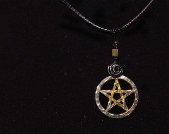 Pentagram Pendant for protection and belief expression.