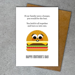 Tarjeta imprimible para el Día de la Madre / Tarjeta divertida para el Día de la Madre / Descarga instantánea / Imprimible divertida / Para tu mamá / Tarjeta de 5x7 y 5.5x8.5