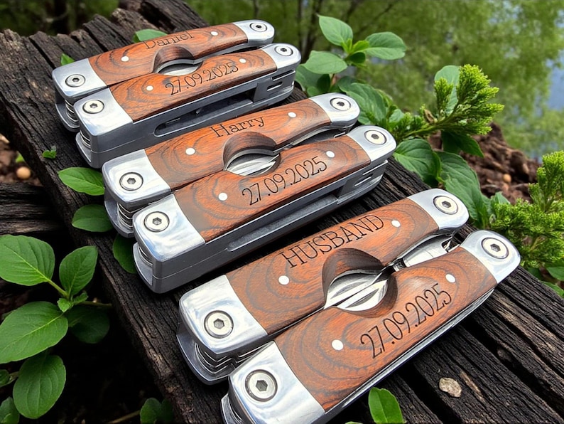 Custom Multitool Personalized Engraved Multitool With Pouch – Custom Gift for Him ...