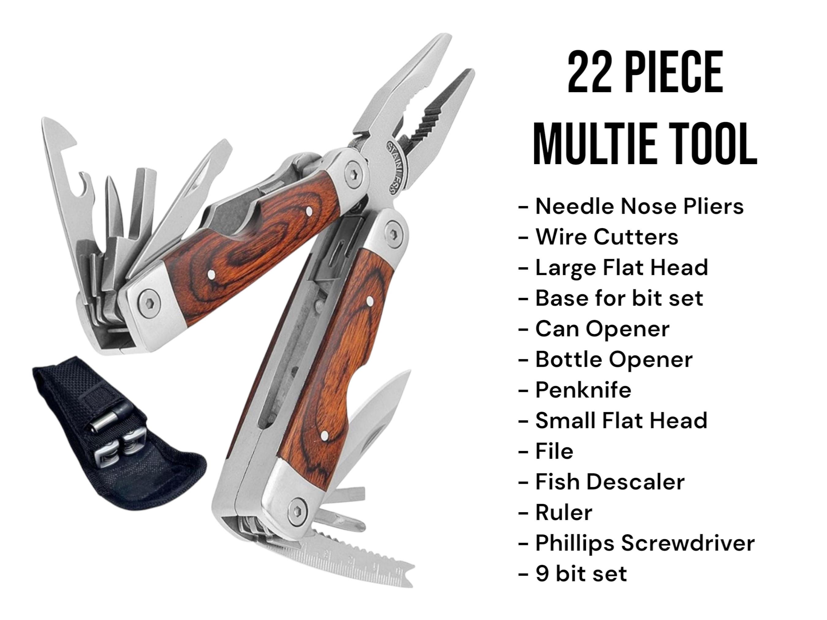 Custom Multitool Personalized Engraved Multitool With Pouch – Custom Gift for Him ...