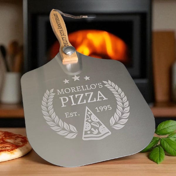 Personalized Folding Pizza Paddle – Custom Gift for Pizza Enthusiasts