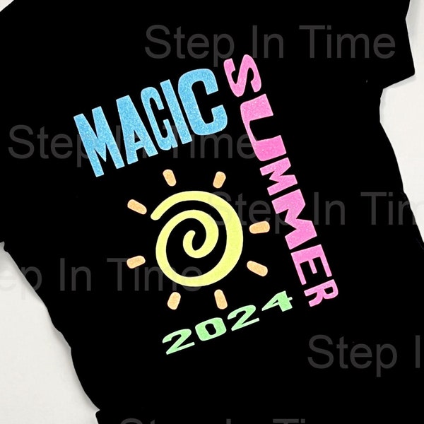 SALE - Magic Summer - NKOTB Magic Summer Tour Inspired T-Shirt - Keepin' It Old School