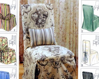 McCalls 3990 Chic Chair Covers Home decor sewing pattern Room Wedding party deocrating UNCUT