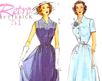 Butterick 5920 dress sewing pattern reissue Uncut Size 14 to 22