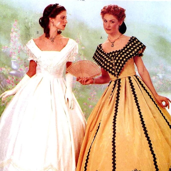 Civil War Era Wedding Dress Etsy