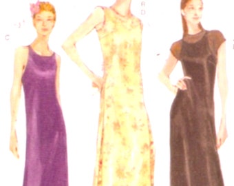 Vogue 9790 A line womens Dress Sewing pattern Size 8 10 12 UNCUT