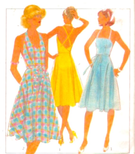 halter sundress pattern