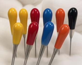 Felting Needles Variety SUPER FUN Pack - Single & Double Point Felt Alive Needle Felting Tools with Color-Coded Rubber Handles