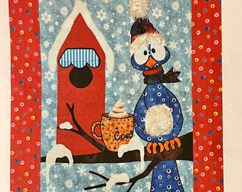 Snowbird “Out on a Limb” Series Desiree’s Designs 18”x23” pattern + fabric kit