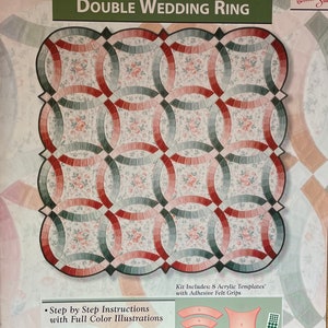 Using Creative Grid templates to make a Double Wedding Ring quilt