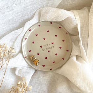 Keramisch sieradenschaaltje - Hartvormig keramisch sieradenschaaltje - Hartvormig schaaltje