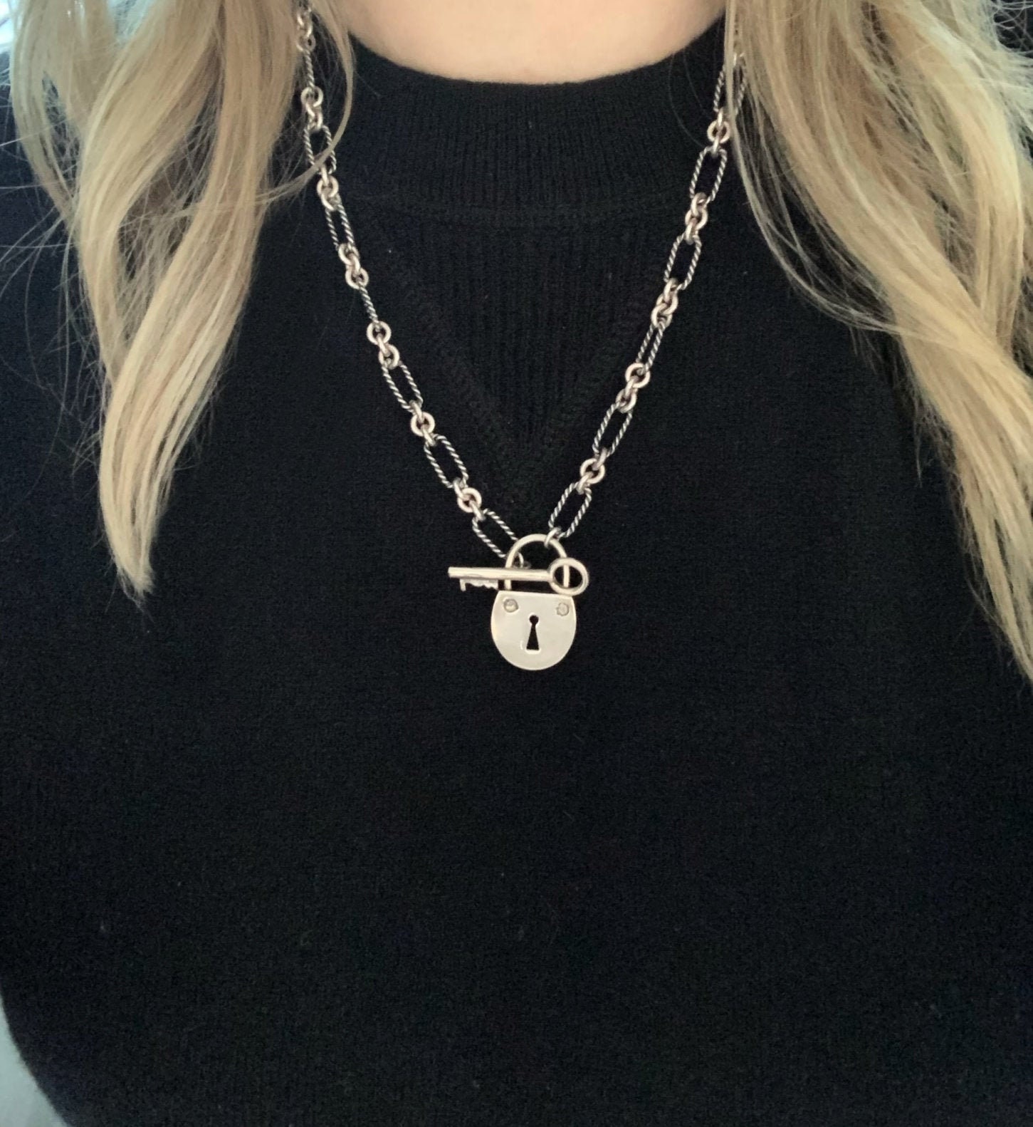 padlock necklace padlock necklace