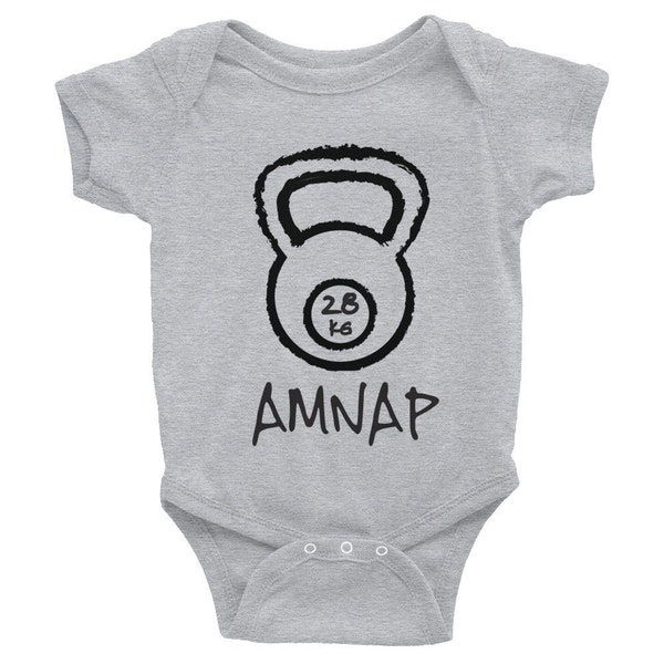 AMNAP crossfit svg, as many naps as possible, crossfit baby gift, kettlebell svg, fitness svg, funny fitness design, baby shower gift